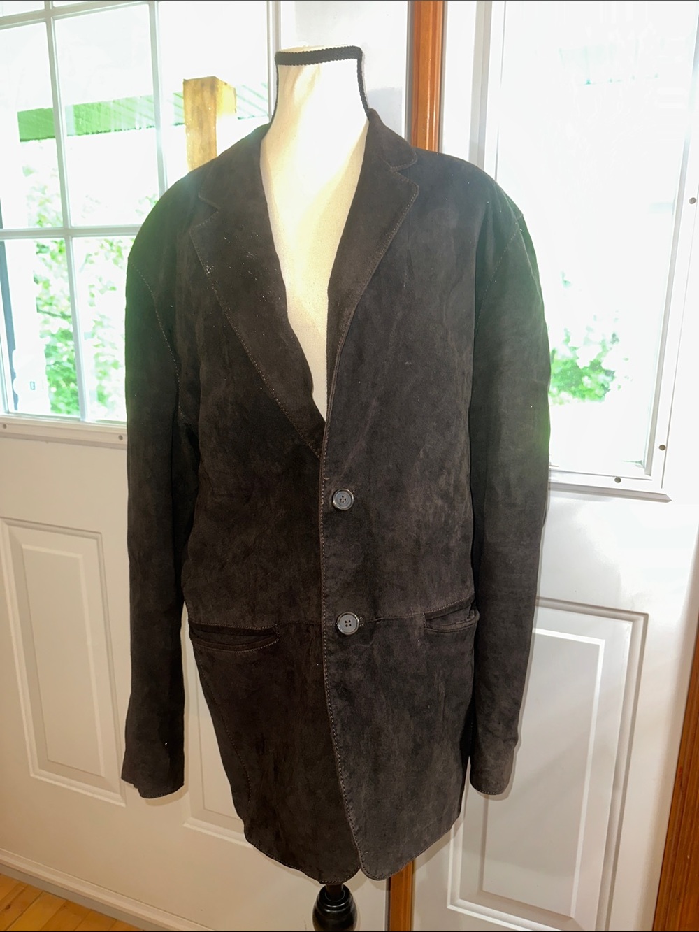 Danier Brown Suede Blazer Style Jacket